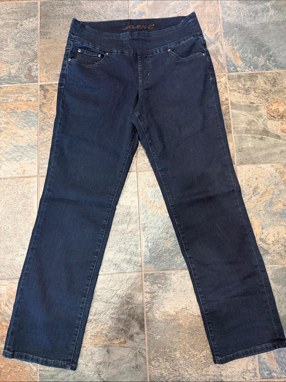 Jag Jeans Women's Dark Indigo Straight Leg Jeans
